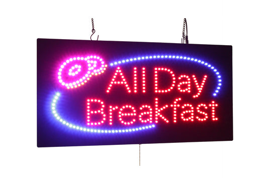 All Day Breakfast Sign