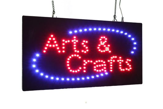 Arts and Crafts Sign