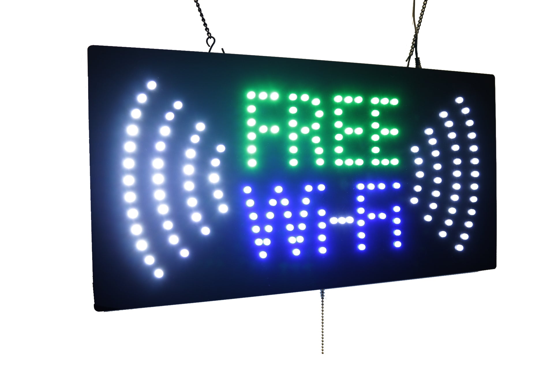 Free Wifi Sign TOPKING Signage LED Neon Open Store Window Shop Business  Display Grand Opening Gift – TOPKING SIGNS