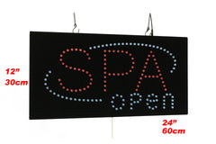 SPA open Sign