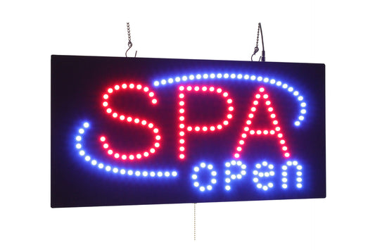 SPA open Sign