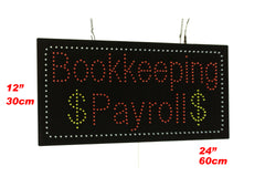 Bookkeeping Payroll Sign