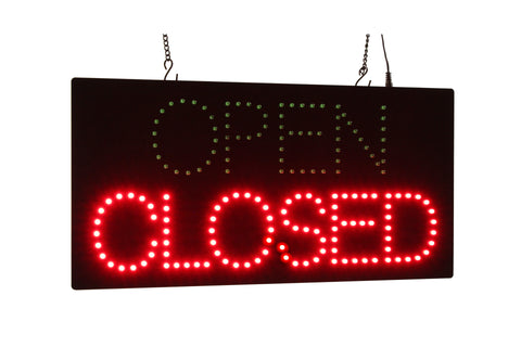 Open Closed 19" Up-Down