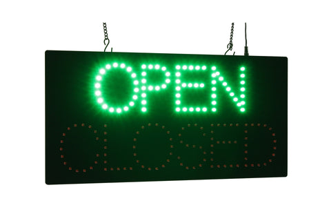 Open Closed 19" Up-Down