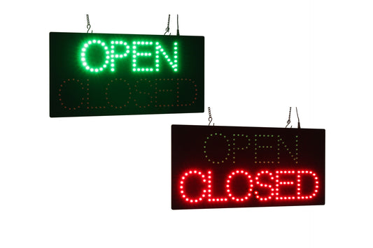 Open Closed 19" Up-Down