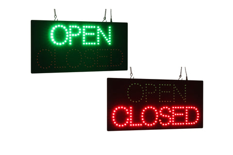 Open Closed 19" Up-Down