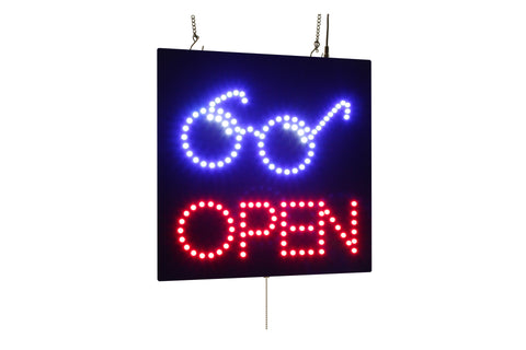 Open Eyeglasses