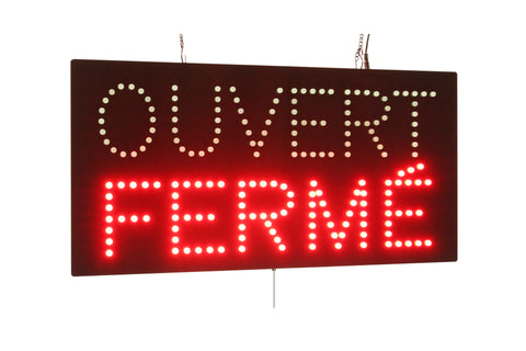 Ouvert Ferme