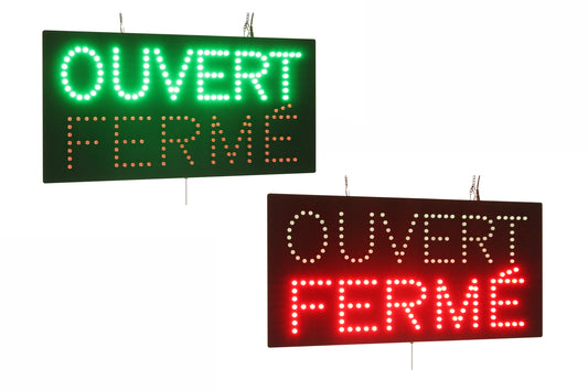 Ouvert Ferme