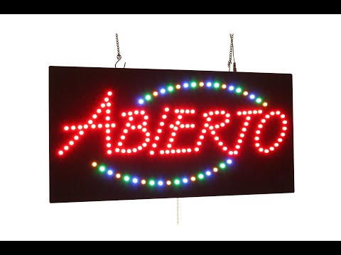 Abierto Sign
