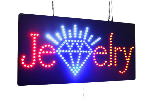 Jewelry Sign TOPKING Signage LED Neon Open Store Window Shop Business  Display Grand Opening Gift – TOPKING SIGNS