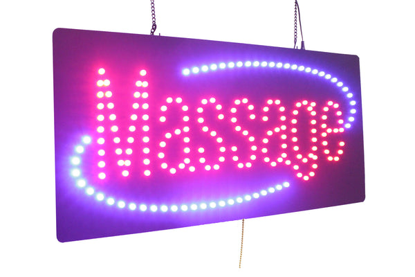 Massage Sign TOPKING Signage LED Neon Open Store Window Shop Business  Display Grand Opening Gift – TOPKING SIGNS