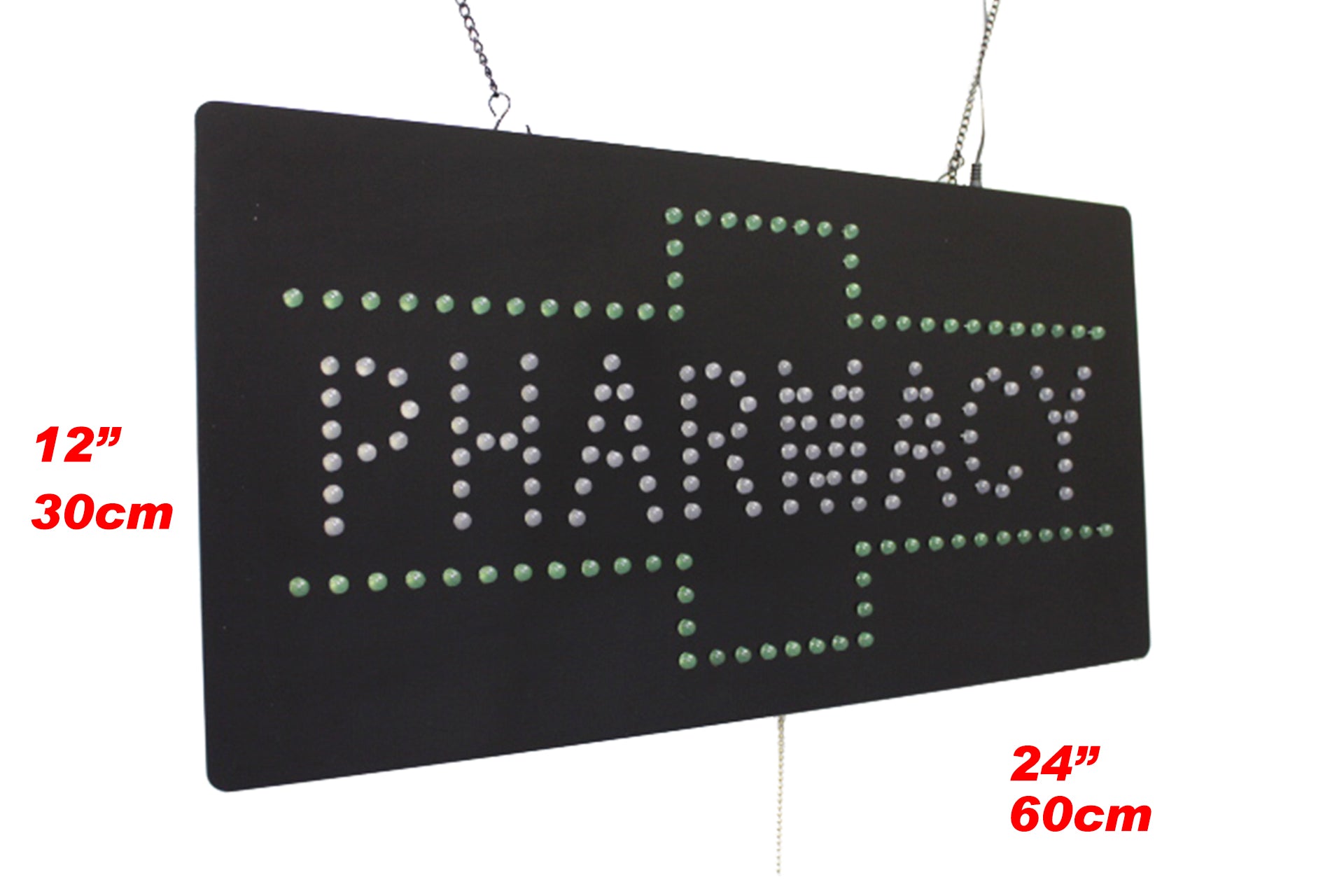 Pharmach Sign Pharmacy Sign TOPKING Signage LED Neon Open Store Window Shop Business ...