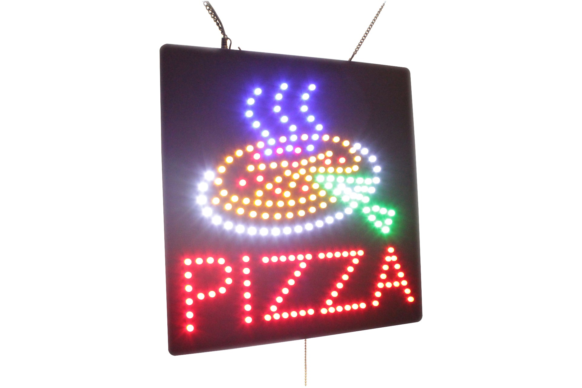 Pizza Sign TOPKING Signage LED Neon Open Store Window Shop Business ...